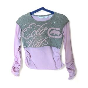 Ecko Red Girls Pink Long Sleeve Top Size 5